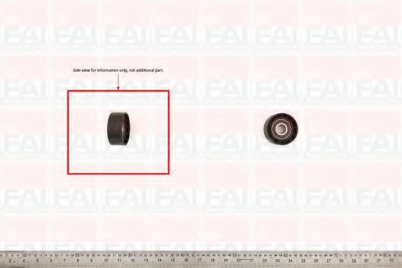 Rola ghidare/conducere, curea transmisie NISSAN INTERSTAR caroserie (X70) (2002 - 2016) FAI AutoParts T1017 piesa NOUA