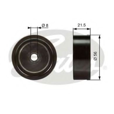 Rola ghidare/conducere, curea transmisie RENAULT CLIO II (BB0/1/2, CB0/1/2) (1998 - 2005) GATES T36122 piesa NOUA