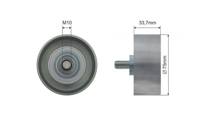 Rola intinzatoare curea transmisie Nissan 370 Z (2009->) #1 500537