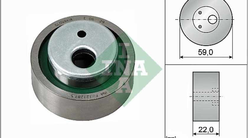 Rola intinzator,curea distributie (531003010 INA) Citroen,Citroen (DF-PSA),DACIA,FIAT,LANCIA,PEUGEOT,PEUGEOT (DF-PSA)