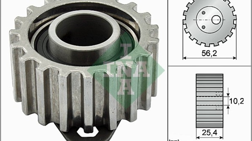 Rola intinzator,curea distributie (531020410 INA) FORD,MAZDA