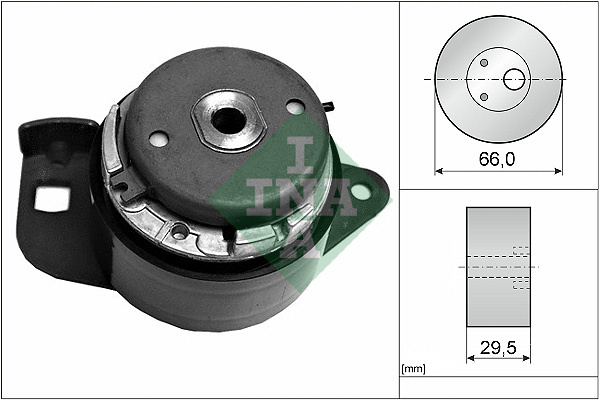 Rola intinzator,curea distributie (531032030 INA) RENAULT