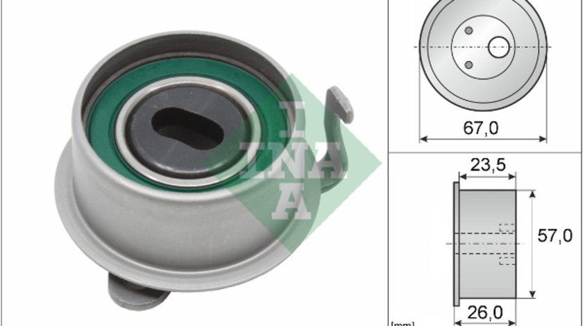 Rola intinzator,curea distributie (531065320 INA) DODGE,HYUNDAI,KIA