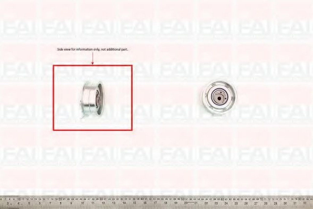 Rola intinzator,curea distributie AUDI A3 (8P1) (2003 - 2012) FAI AutoParts T9307 piesa NOUA