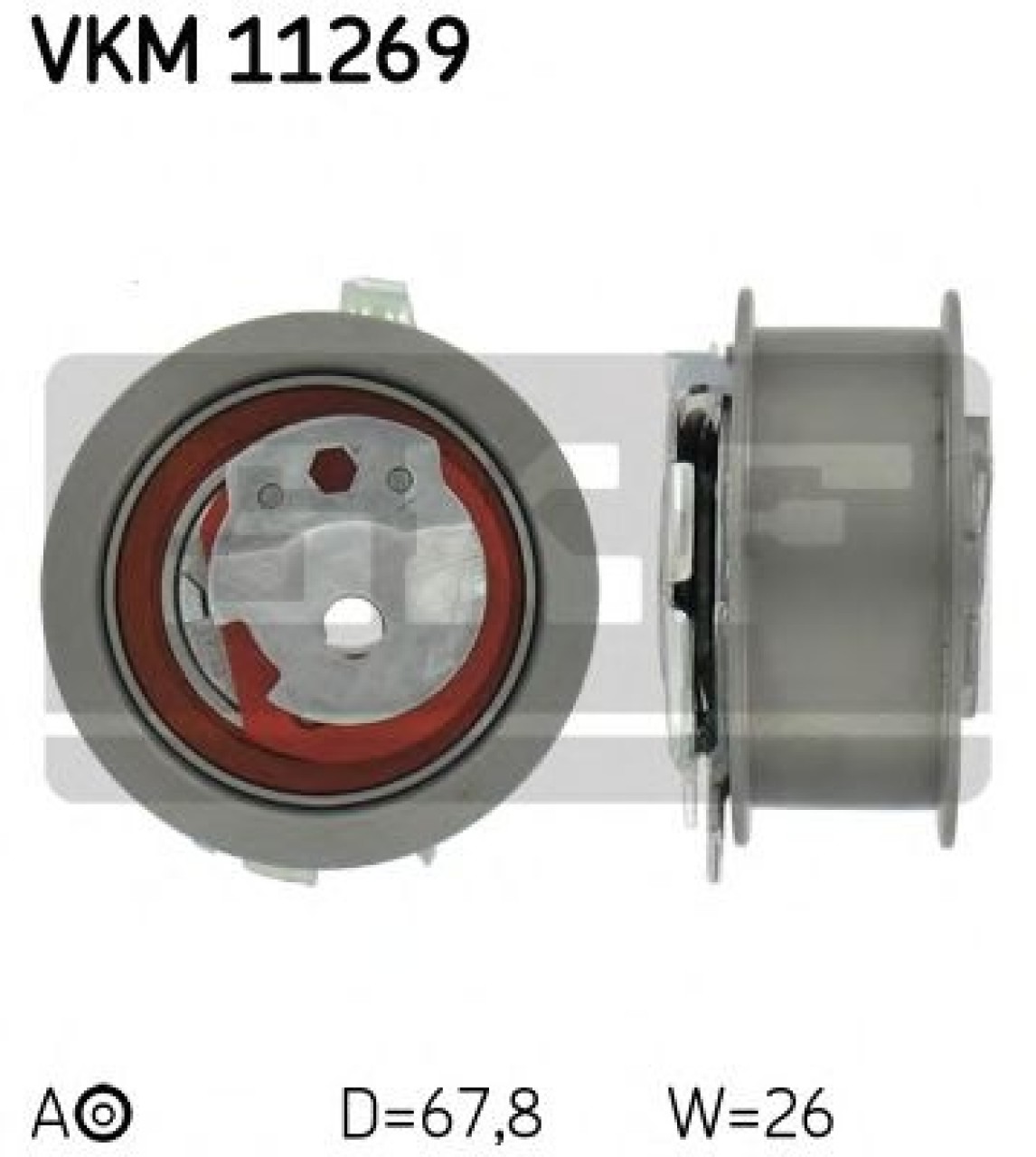 Rola intinzator,curea distributie AUDI A3 Cabriolet (8P7) (2008 - 2013) SKF VKM 11269 piesa NOUA