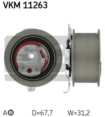 Rola intinzator,curea distributie AUDI A4 (8K2, B8) (2007 - 2015) SKF VKM 11263 piesa NOUA