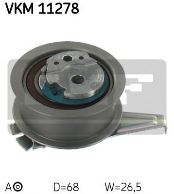 Rola intinzator,curea distributie AUDI A4 Allroad (8KH, B8) (2009 - 2016) SKF VKM 11278 piesa NOUA