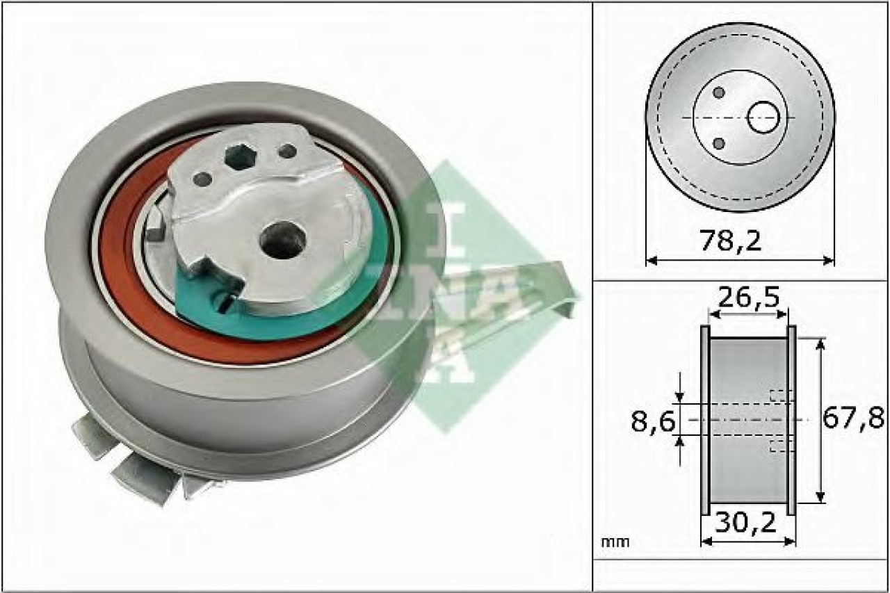 Rola intinzator,curea distributie AUDI A5 Cabriolet (8F7) (2009 - 2016) INA 531 0894 10 piesa NOUA