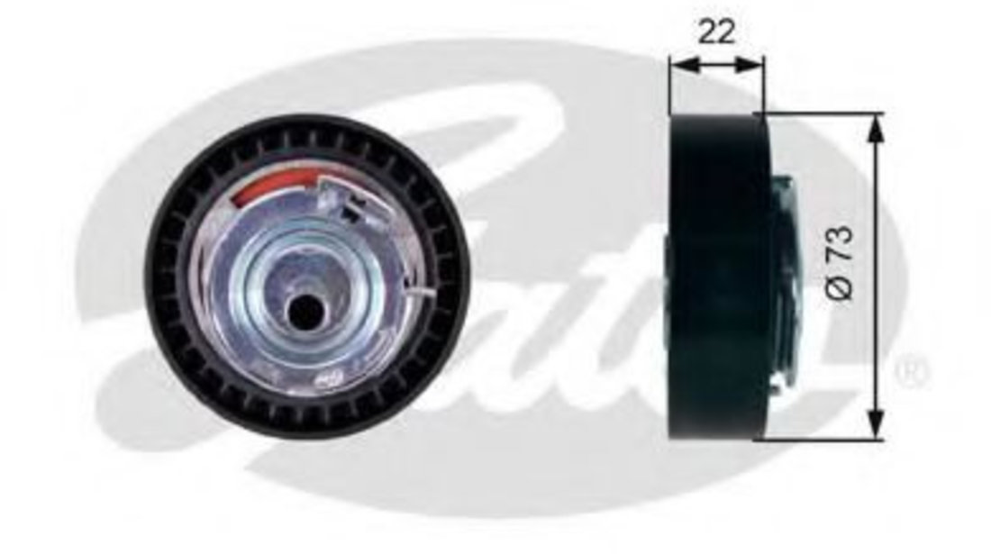 Rola intinzator,curea distributie DACIA LOGAN EXPRESS (FS) (2009 - 2016) GATES T43225 piesa NOUA