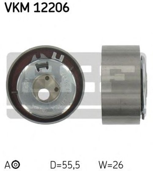 Rola intinzator,curea distributie FIAT 500 (312) (2007 - 2016) SKF VKM 12206 piesa NOUA