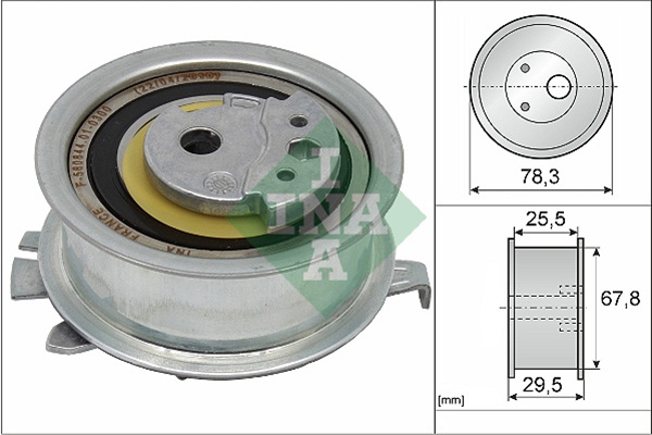 Rola Intinzator,curea Distributie Ina Skoda 531 0825 10