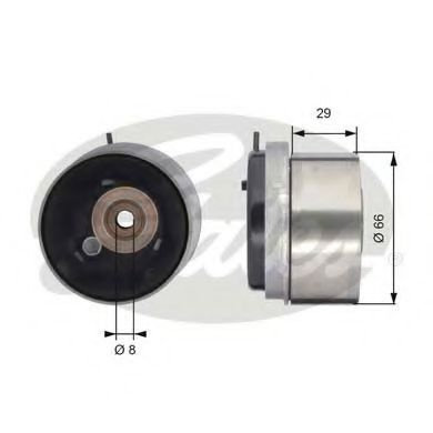 Rola intinzator,curea distributie OPEL CORSA E (2014 - 2016) GATES T43143 piesa NOUA