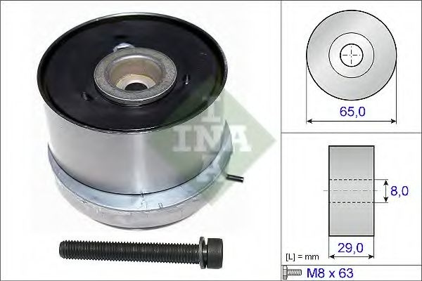 Rola intinzator,curea distributie OPEL MOKKA (2012 - 2016) INA 531 0779 10 piesa NOUA