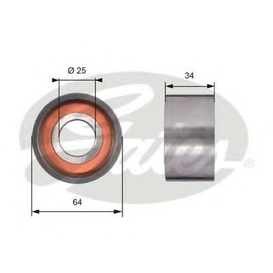 Rola intinzator,curea distributie RENAULT TRAFIC I bus (TXW) (1989 - 2001) GATES T41234 piesa NOUA