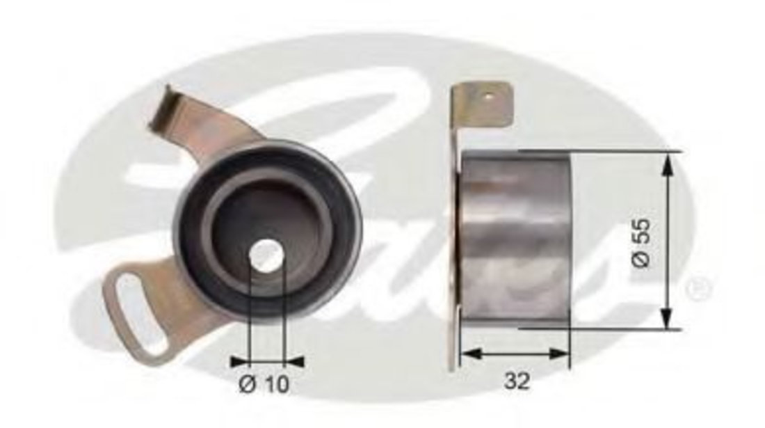 Rola intinzator,curea distributie ROVER 25 (RF) (1999 - 2005) GATES T41168 piesa NOUA