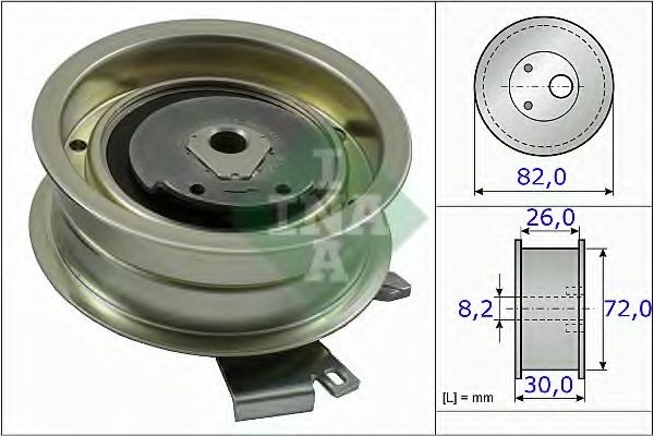 Rola intinzator,curea distributie SEAT EXEO (3R2) (2008 - 2016) INA 531 0203 20 piesa NOUA