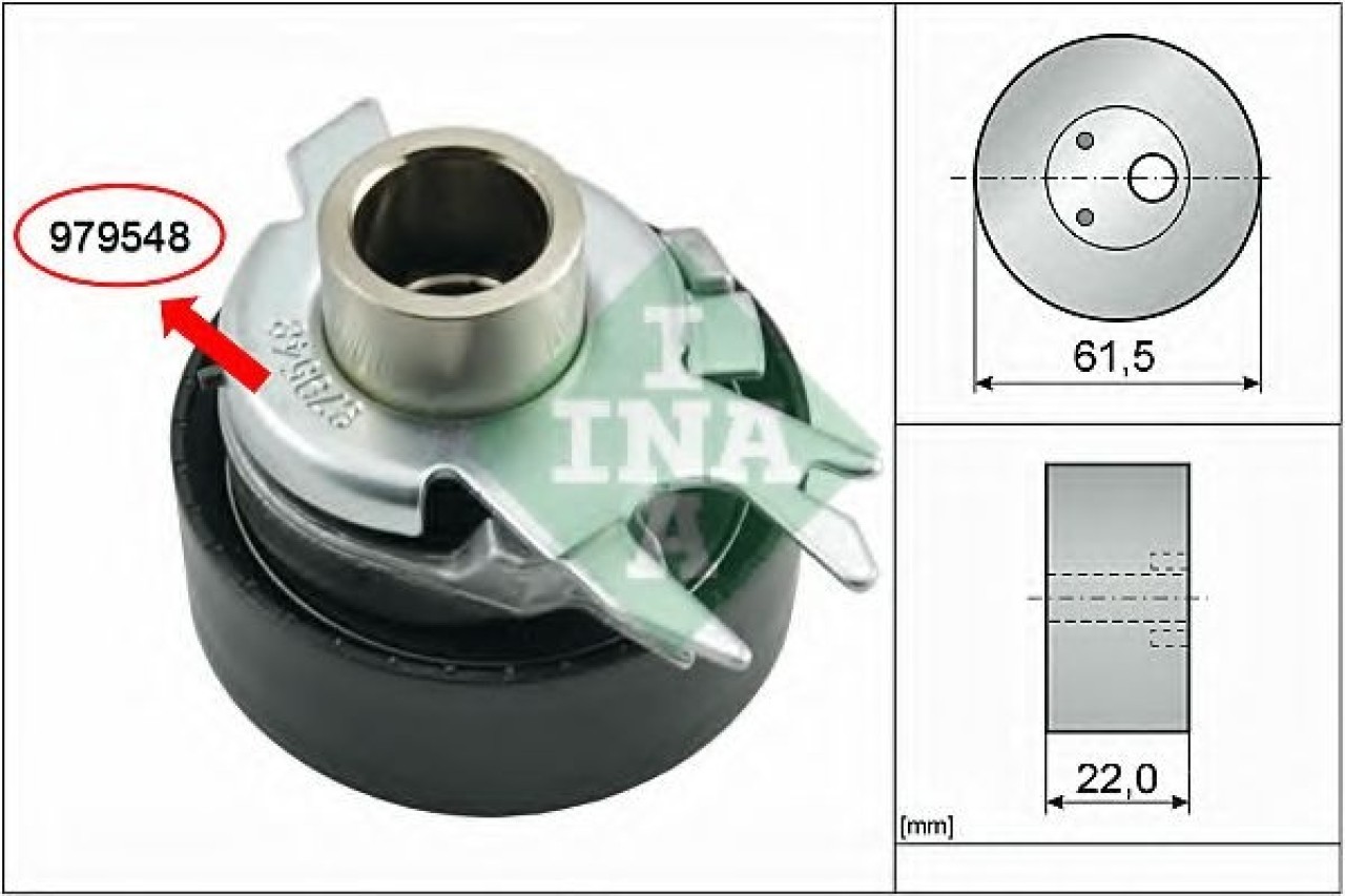 Rola intinzator,curea distributie SEAT IBIZA III (6K1) (1999 - 2002) INA 531 0525 30 piesa NOUA