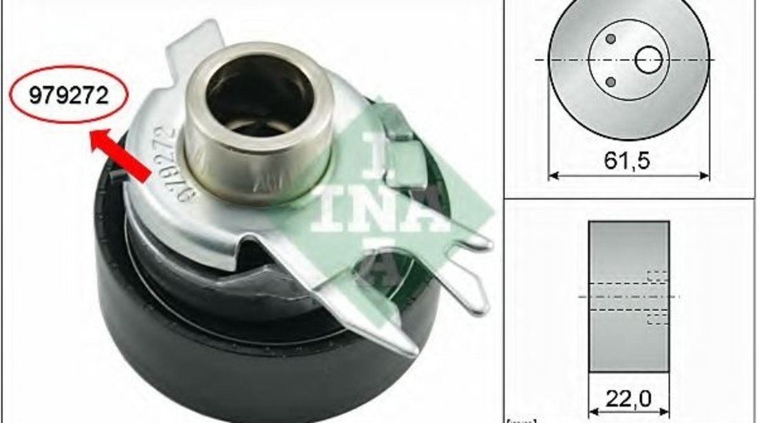 Rola intinzator,curea distributie VW CADDY II Pick-up (9U7) (1996 - 2000) INA 531 0252 30 piesa NOUA