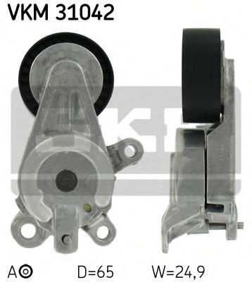 Rola intinzator,curea transmisie AUDI A3 (8P1) (2003 - 2012) SKF VKM 31042 piesa NOUA