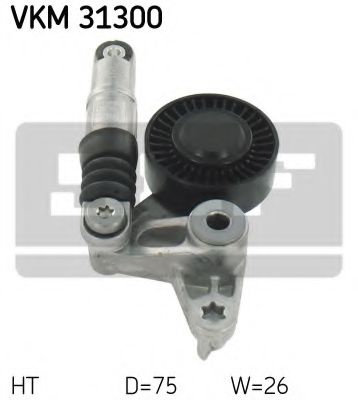 Rola intinzator,curea transmisie AUDI A4 Allroad (8KH, B8) (2009 - 2016) SKF VKM 31300 piesa NOUA