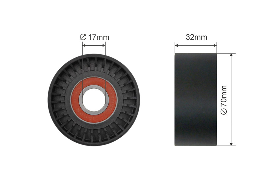 ROLA INTINZATOR CUREA TRANSMISIE, BMW 1 (F20), 1 (F21), 2 (F22, F87), 2 (F23), 3 (F30, F80), 3 (F31), 3 GRAN TURISMO (F34), 4 (F32, F82), 4 (F33, F83), 4 GRAN COUPE (F36), 5 (F10) 3.0 01.08-