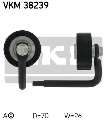 Rola intinzator,curea transmisie BMW Seria 3 Touring (E46) (1999 - 2005) SKF VKM 38239 piesa NOUA