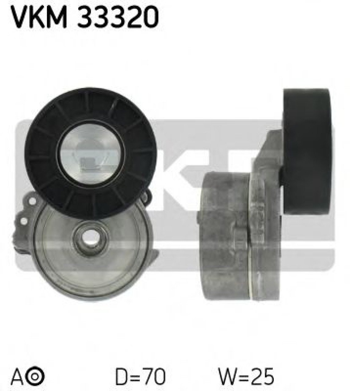 Rola intinzator,curea transmisie CITROEN C4 I (LC) (2004 - 2011) SKF VKM 33320 piesa NOUA