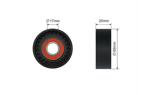 ROLA INTINZATOR CUREA TRANSMISIE, CITROEN NEMO, FIAT DOBLO, FIORINO, QUBO, STRADA, OPEL COMBO, COMBO...