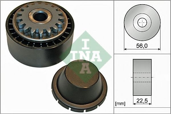 Rola intinzator,curea transmisie DACIA LOGAN (LS) (2004 - 2016) INA 531 0854 10 piesa NOUA