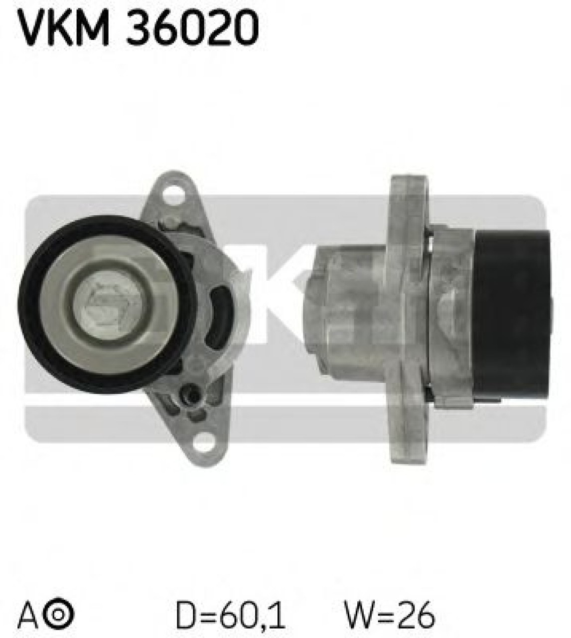 Rola intinzator,curea transmisie DACIA LOGAN MCV (KS) (2007 - 2016) SKF VKM 36020 piesa NOUA