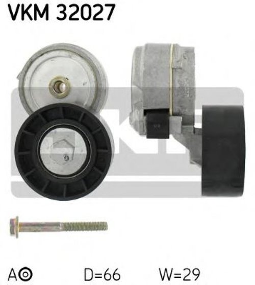 Rola intinzator,curea transmisie FIAT BRAVO II (198) (2006 - 2016) SKF VKM 32027 piesa NOUA