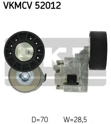 Rola intinzator,curea transmisie FIAT DUCATO caroserie (250, 290) (2006 - 2016) SKF VKMCV 52012 piesa NOUA