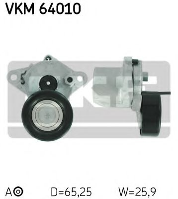 Rola intinzator,curea transmisie HYUNDAI i40 CW (VF) (2011 - 2016) SKF VKM 64010 piesa NOUA