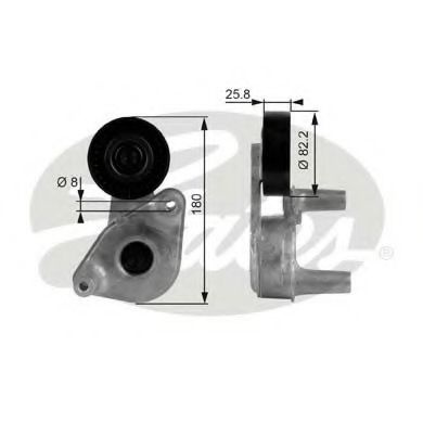 Rola intinzator,curea transmisie HYUNDAI TRAJET (FO) (2000 - 2008) GATES T38149 piesa NOUA