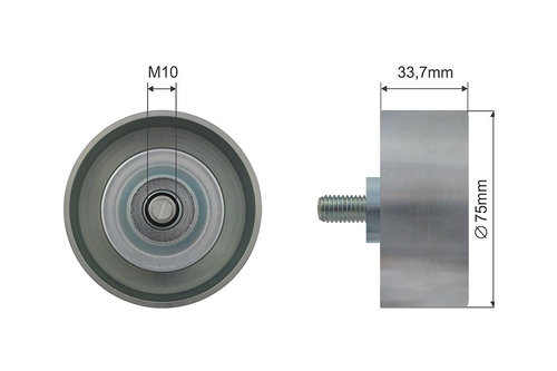 ROLA INTINZATOR CUREA TRANSMISIE, INFINITI FX35/FX37/FX50 08-14, G35/37 06-13, NISSAN 350Z 02-08, 37...