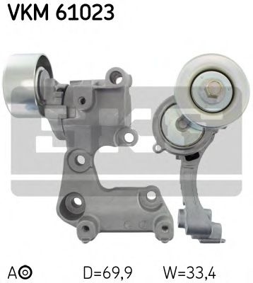 Rola intinzator,curea transmisie LEXUS RX (GGL1, GYL1, AGL1) (2008 - 2015) SKF VKM 61023 piesa NOUA