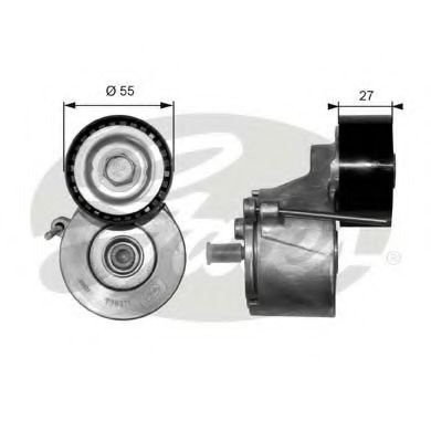 Rola intinzator,curea transmisie MAZDA 2 (DY) (2003 - 2016) GATES T38371 piesa NOUA