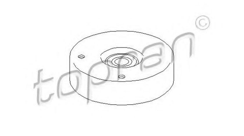 Rola intinzator,curea transmisie MERCEDES E-CLASS Cabriolet (A124) (1993 - 1998) TOPRAN 400 005 piesa NOUA