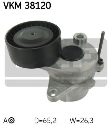 Rola intinzator,curea transmisie MERCEDES GLE (W166) (2015 - 2016) SKF VKM 38120 piesa NOUA