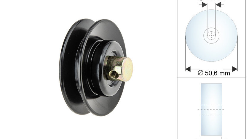 ROLA INTINZATOR CUREA TRANSMISIE, NISSAN PRIMERA P12 01-07, ALMERA N16 00-06, X-TRAIL T30 00-06