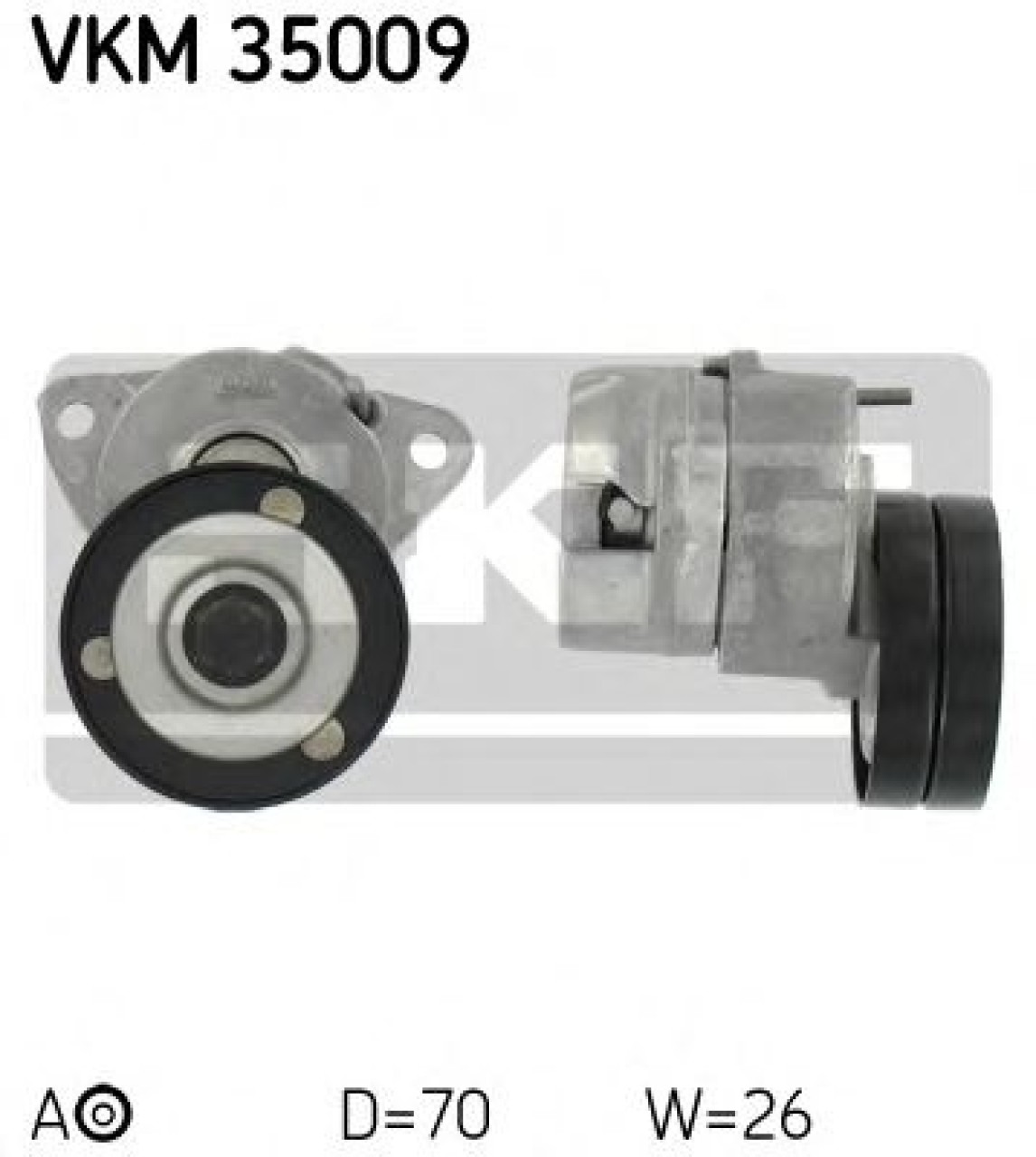 Rola intinzator,curea transmisie OPEL ASTRA F Hatchback (53, 54, 58, 59) (1991 - 1998) SKF VKM 35009 piesa NOUA