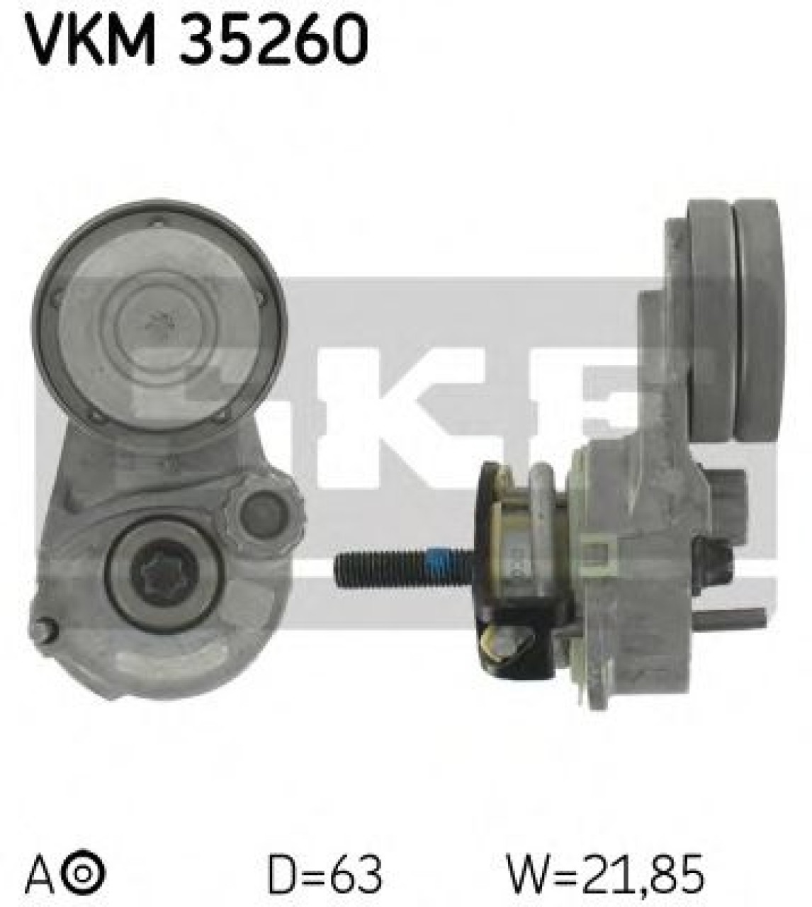 Rola intinzator,curea transmisie OPEL CORSA D (2006 - 2016) SKF VKM 35260 piesa NOUA