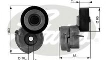 Rola intinzator,curea transmisie OPEL CORSA E (201...