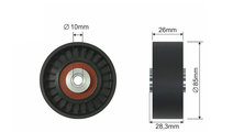 ROLA INTINZATOR CUREA TRANSMISIE, OPEL VECTRA C, V...