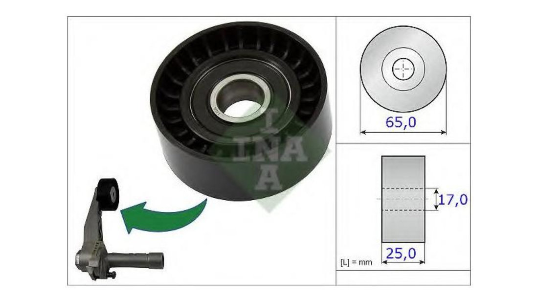 Rola intinzator,curea transmisie Peugeot 2008 2013-2016 #2 531086610