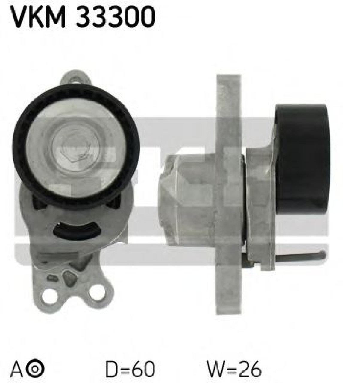 Rola intinzator,curea transmisie PEUGEOT 206 SW (2E/K) (2002 - 2016) SKF VKM 33300 piesa NOUA