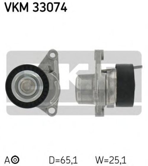 Rola intinzator,curea transmisie PEUGEOT 207 (WA, WC) (2006 - 2016) SKF VKM 33074 piesa NOUA