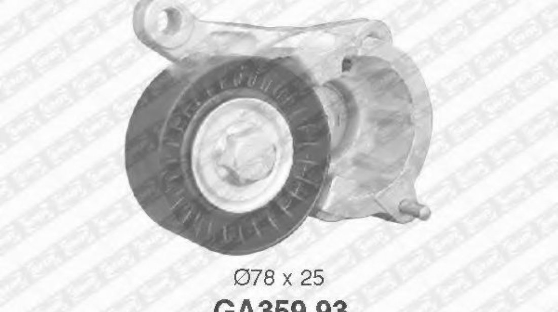 Rola intinzator,curea transmisie PEUGEOT 406 (8B) (1995 - 2005) SNR GA359.93 piesa NOUA