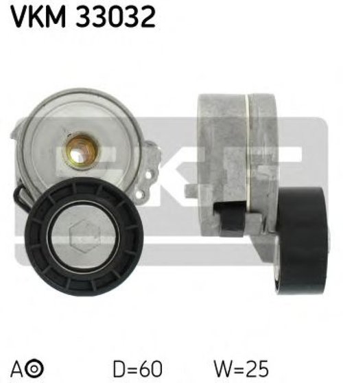 Rola intinzator,curea transmisie PEUGEOT PARTNER combispace (5F) (1996 - 2012) SKF VKM 33032 piesa N...