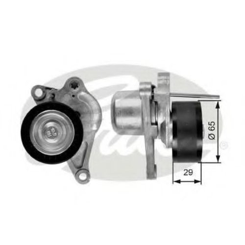 Rola intinzator,curea transmisie RENAULT LATITUDE (L70) (2010 - 2016) GATES T38311 piesa NOUA